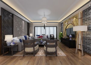 180平中式現代三居裝修效果案例 朗詩裝修實景圖賞析 土巴兔家居室內裝修設計效果圖